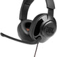 JBL Quantum 300 - Wired Over-Ear Gaming Headphones with JBL Quantum Engine Software - Black, Large