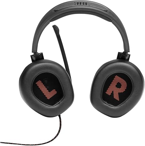 JBL Quantum 300 - Wired Over-Ear Gaming Headphones with JBL Quantum Engine Software - Black, Large