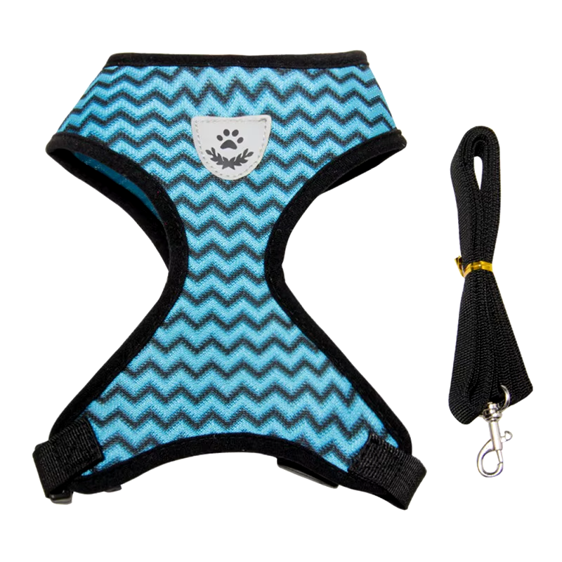 Cat Harness and Leash Set - Reflective Breathable Mesh Vest for Small Dogs, Puppies, and Kittens