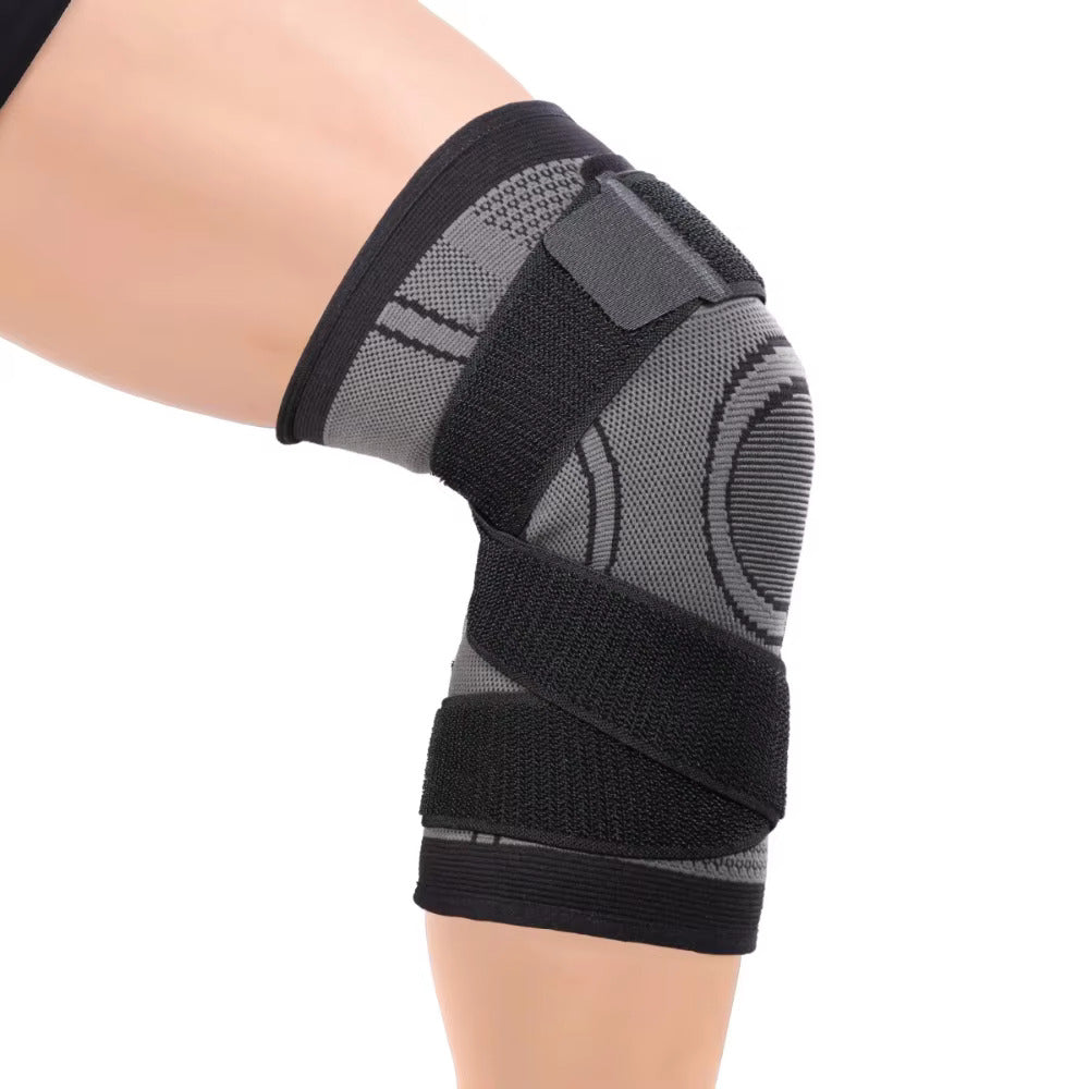 Sports Fitness Knee Pads - Elastic Nylon Compression Sleeve Support for Basketball, Running, Gym, and Training